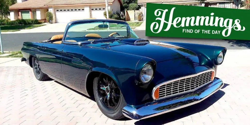 Ford Thunderbird Custom 1956 VehÍculo Negro