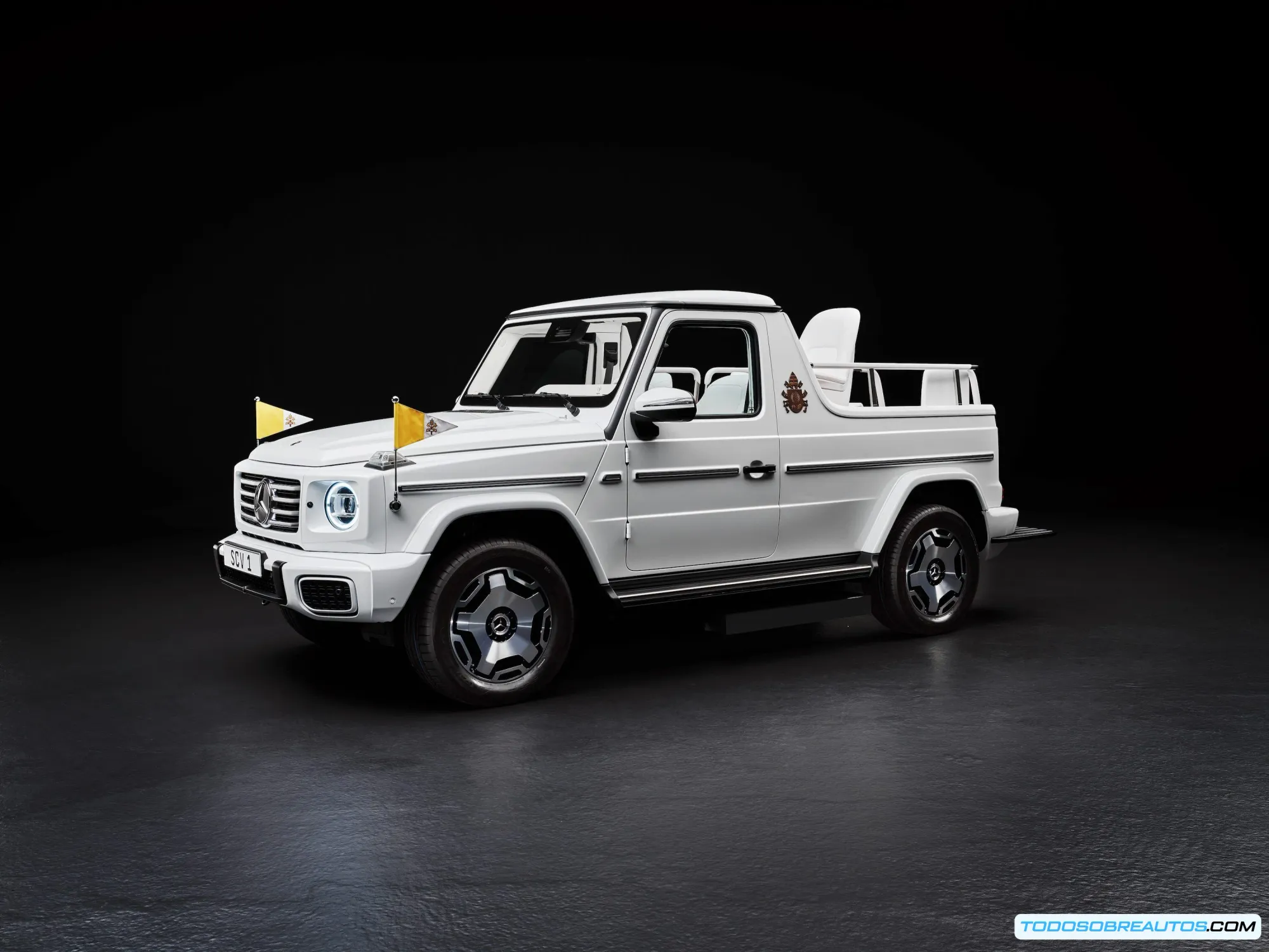 Imagen de un Mercedes Clase G modificado.