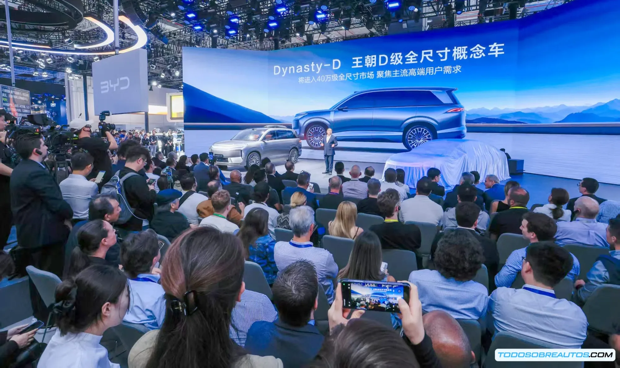 Imagen que representa la integración vertical y la expansión global de BYD.