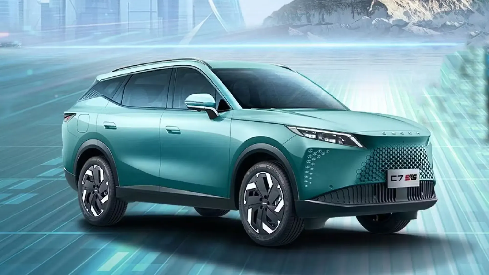 Omoda 7 SHS: Hybrid-SUV mit 1.200 km