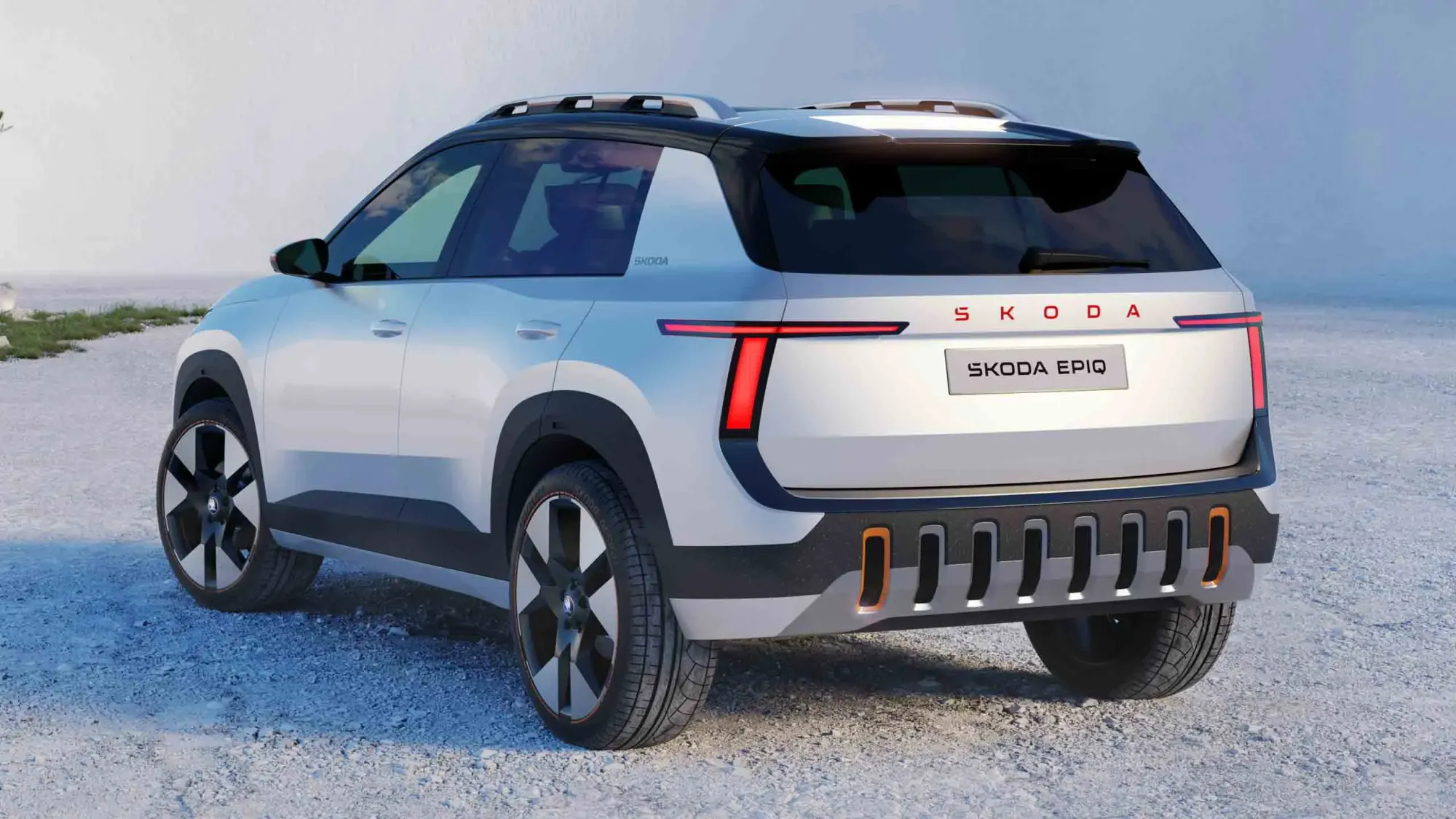 El pequeño Škoda Epiq es el nuevo crossover eléctrico de la casa checa