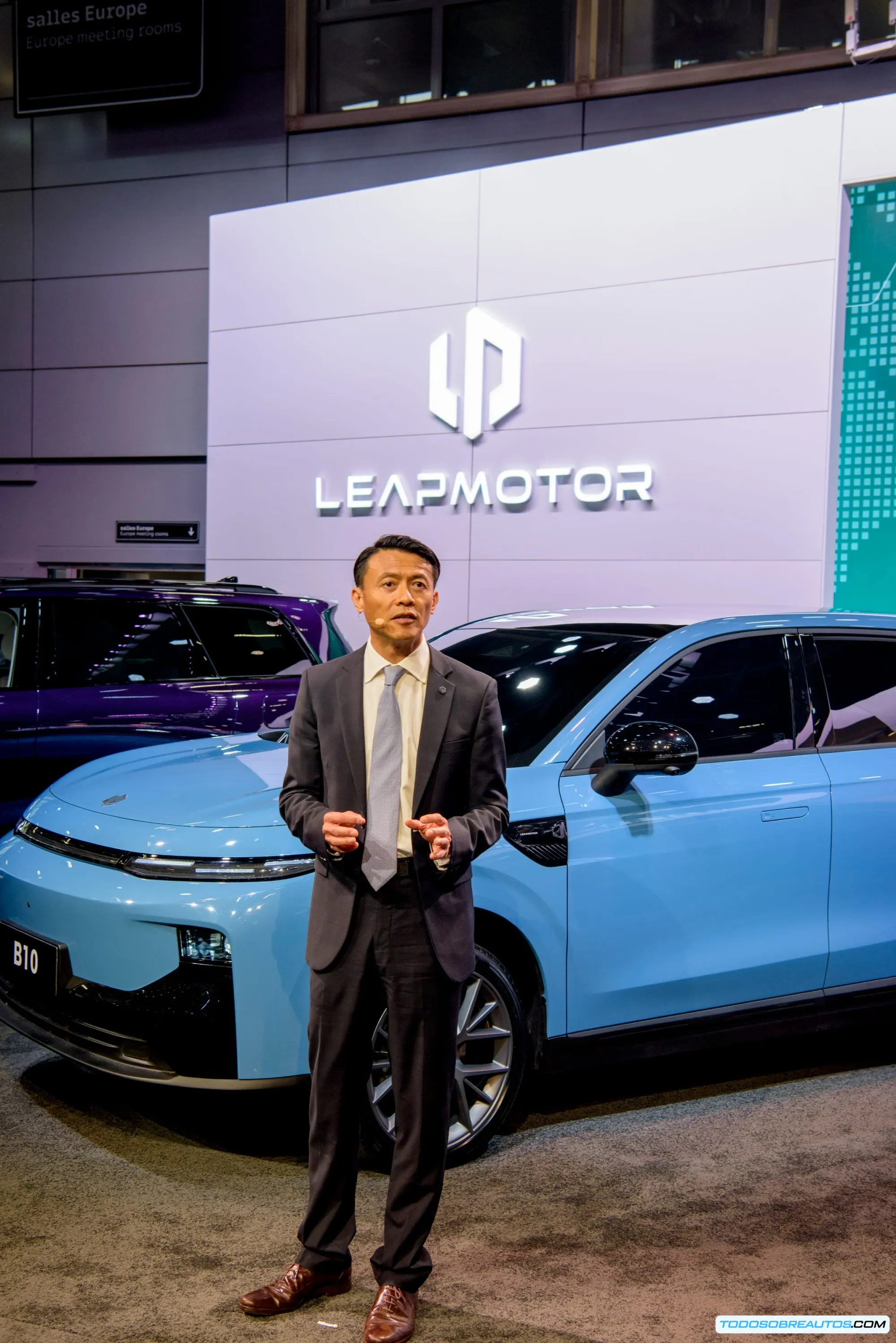 Fotografía de Zhu Jiangming, CEO de Leapmotor.