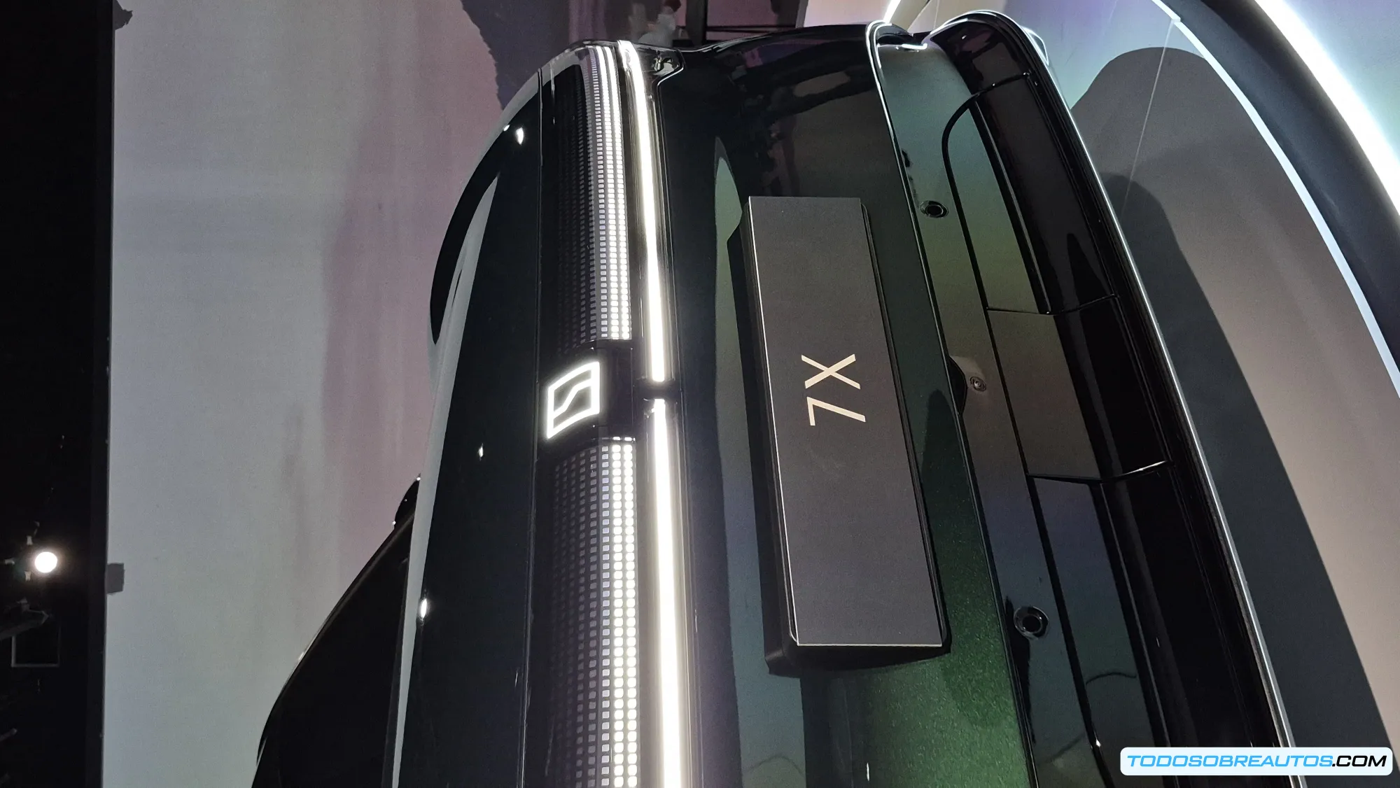 Interior del Zeekr 7X con asientos de cuero Nappa
