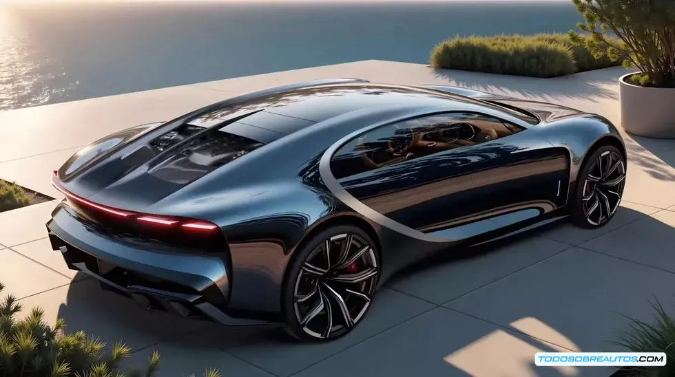 Imagen del interior del Dreame Hypercar o de un hypercar eléctrico moderno, mostrando su tecnología.