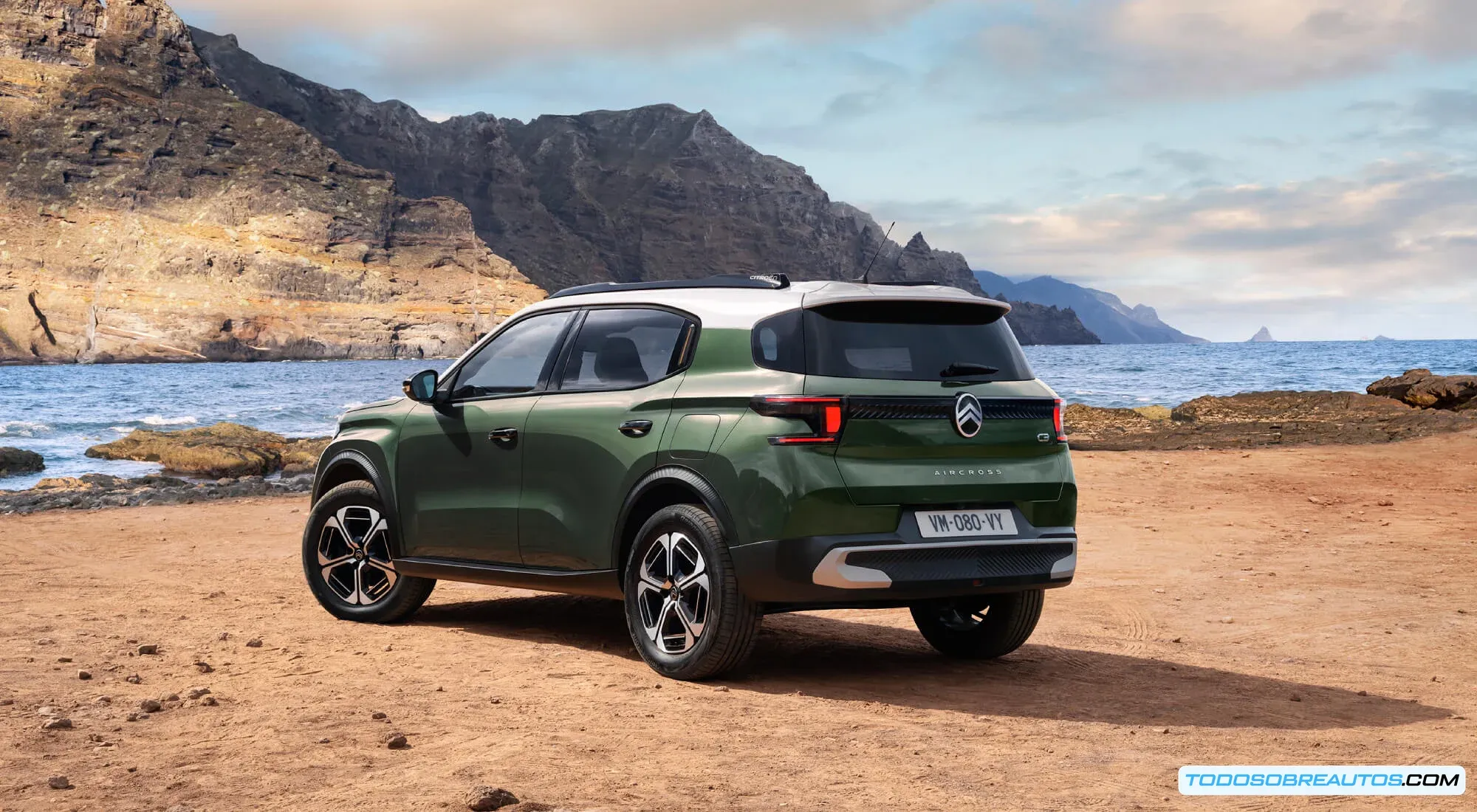 Imagen del Citroën C3 Aircross ganador del premio Coche del Año.