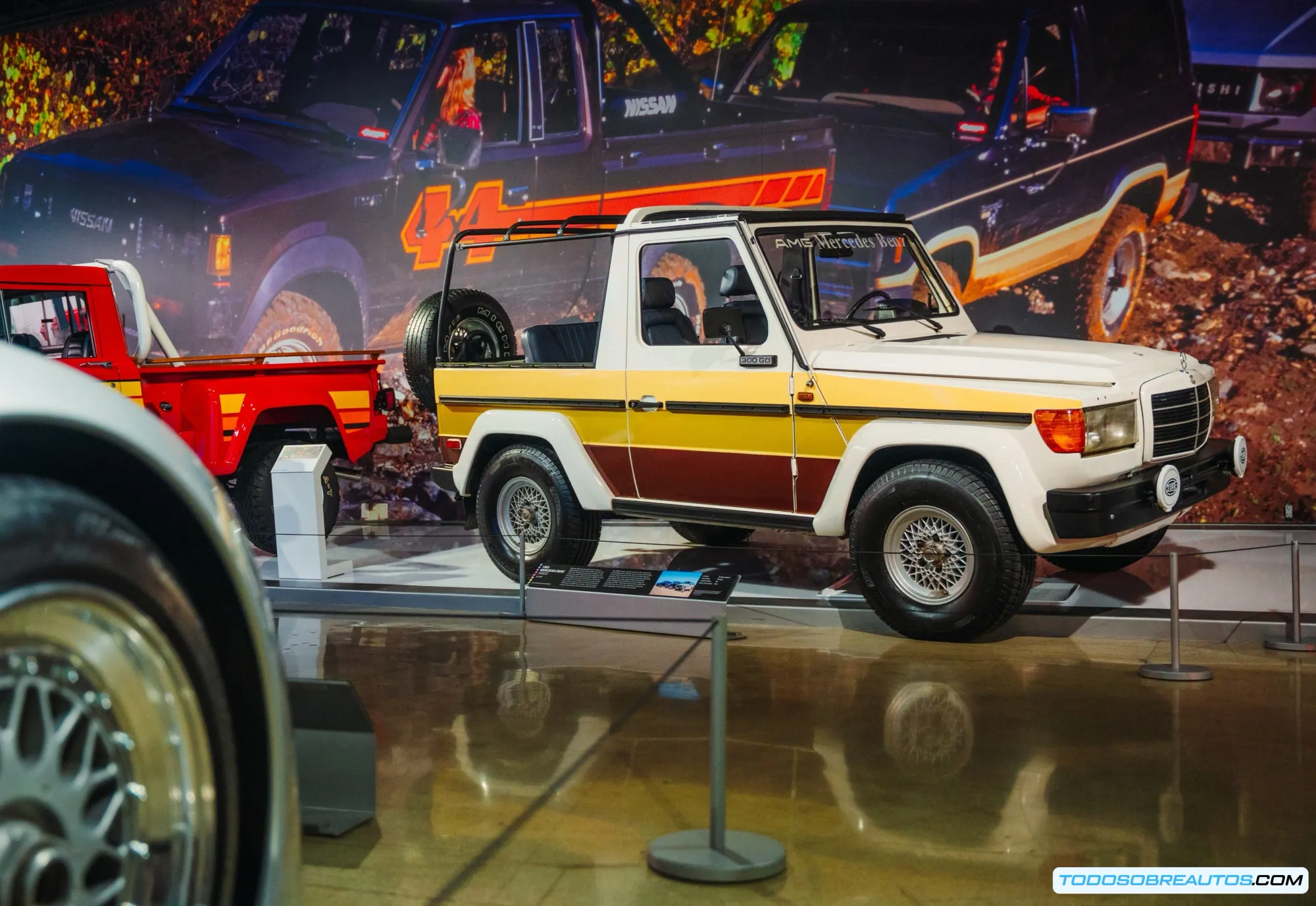 Mercedes-Benz Clase G versión civil de 1984.