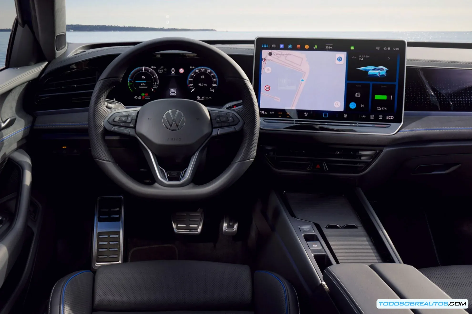 Volkswagen Passat e-Hybrid, vista lateral