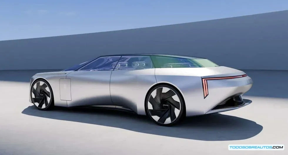 El Avatr Vision Xpectra en un entorno que resalta su lujo y elegancia.