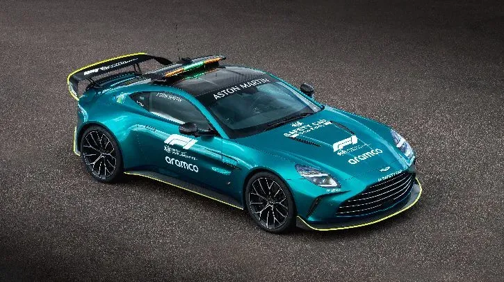 Safety Car Aston Martin Vantage S en F1