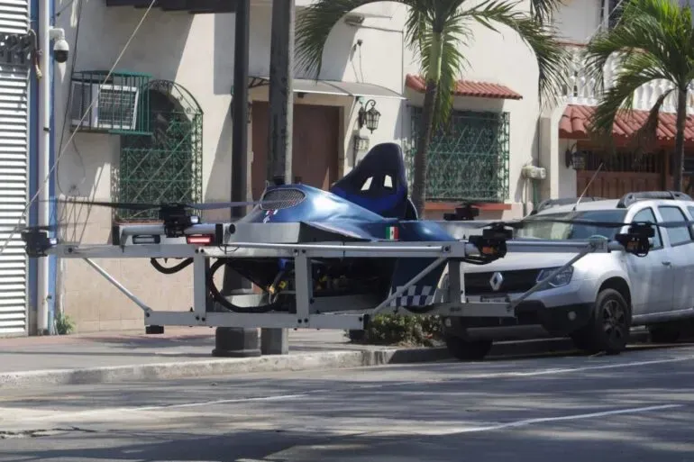 Nace "Mantarraya", el primer vehículo volador mexicano