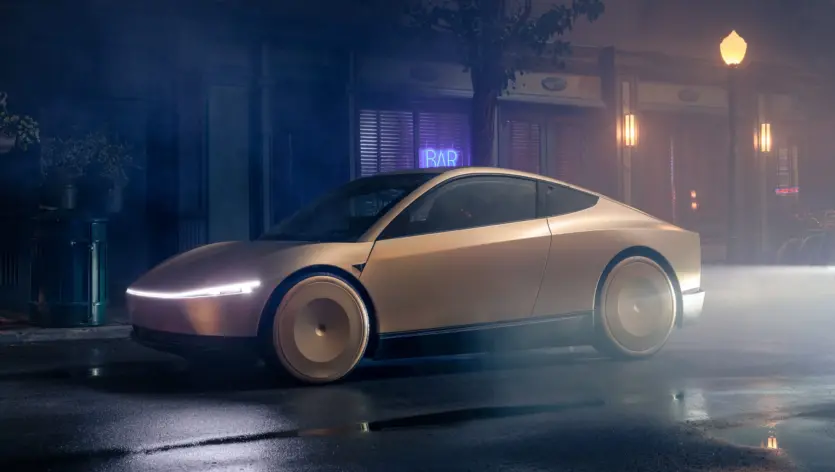 Tesla Cybercab: un taxi robot autónomo sin volante ni pedales