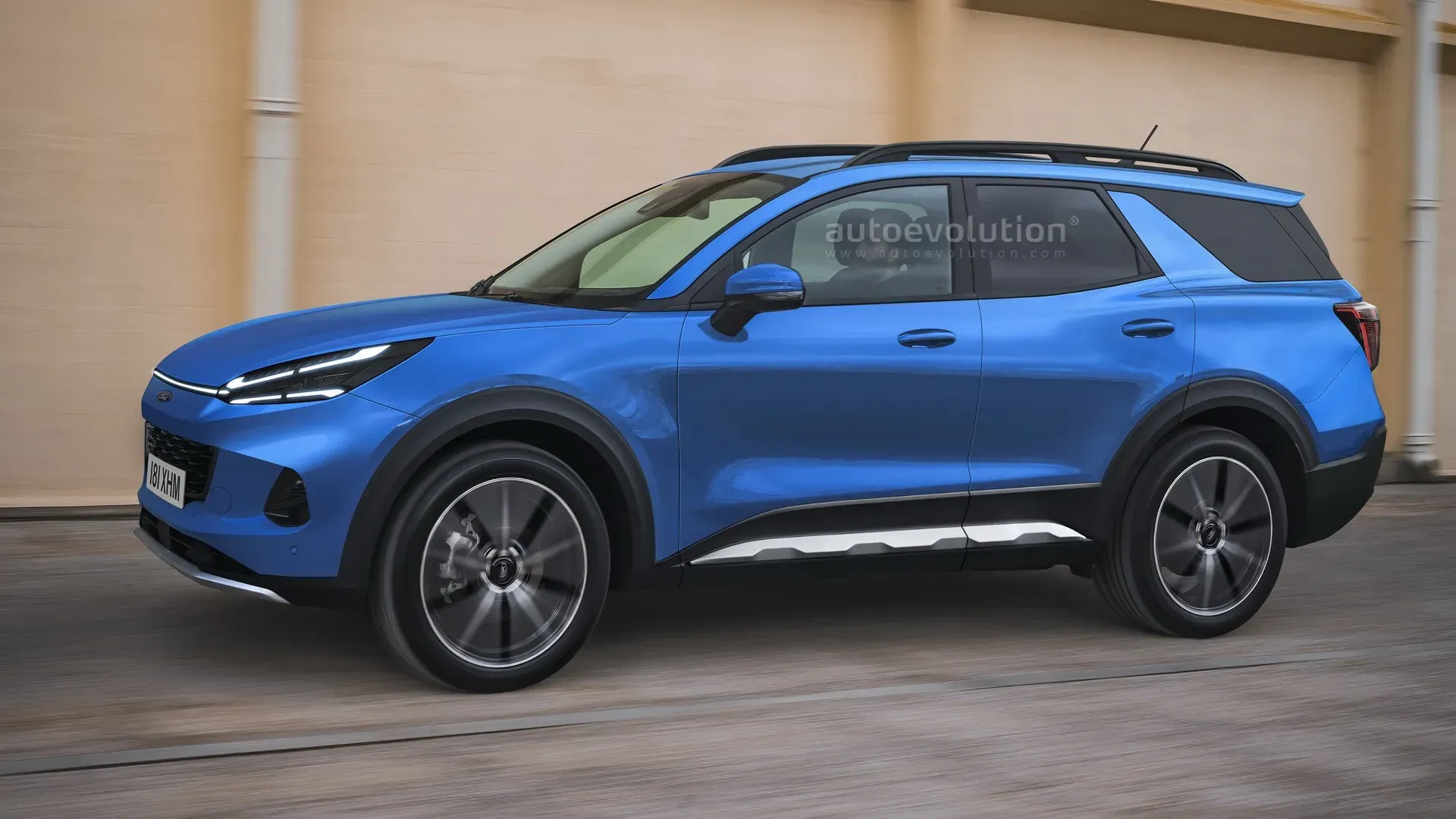  Ford Explorer 2027 Vehículo Azul