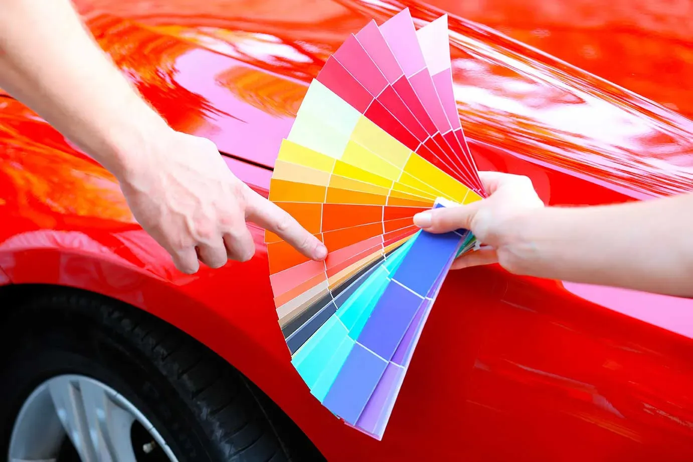 Color Dispar en tu Coche
