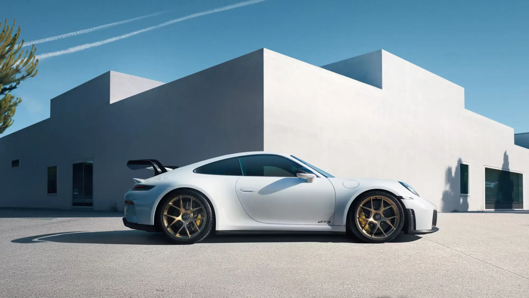 Porsche 911 GT3 Vehículo Blanco