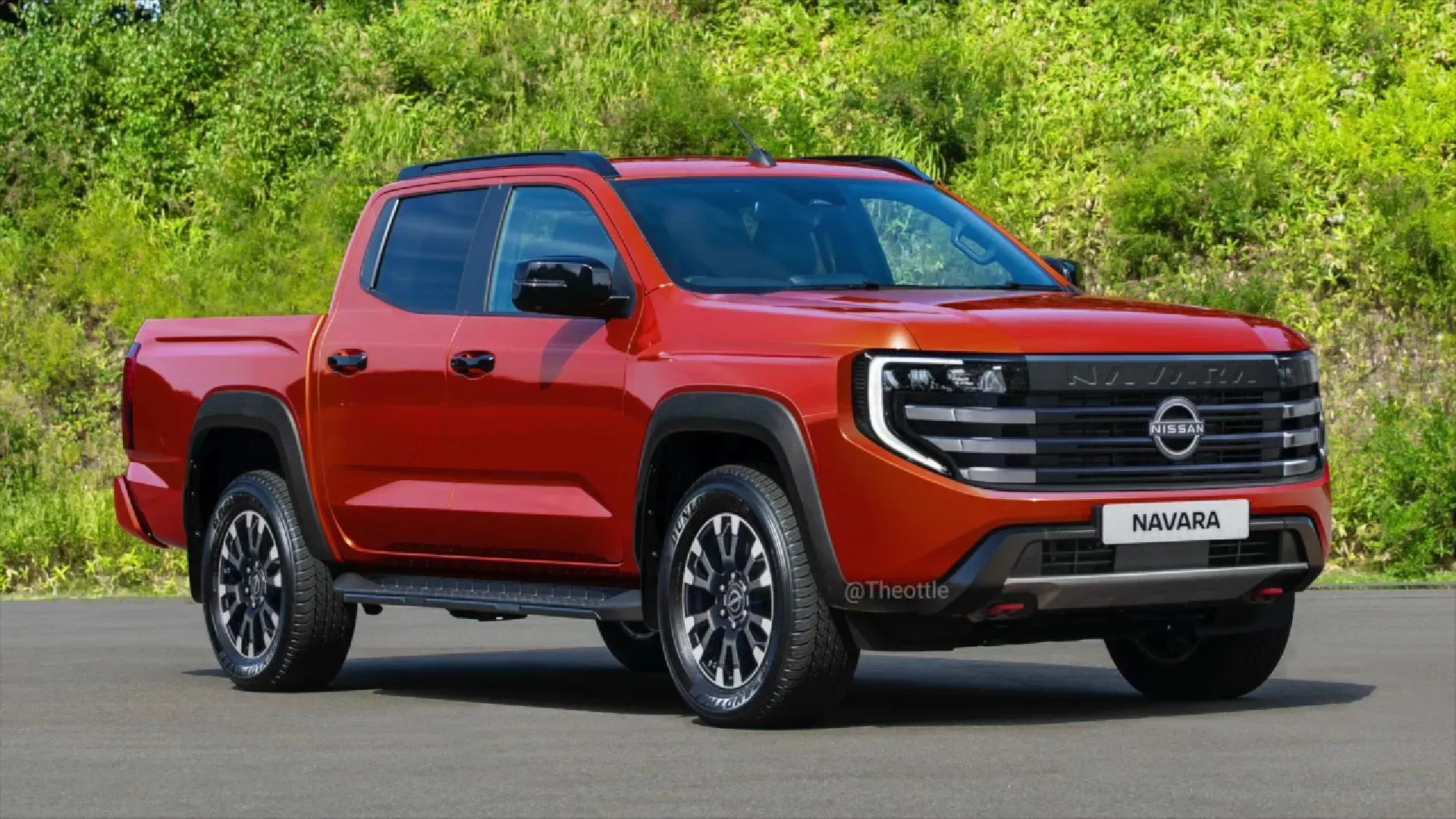 2025 Nissan Navara Rendered