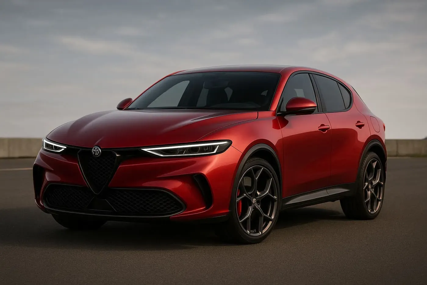 Vehículo Rojo Alfa Romeo Tonale 2026