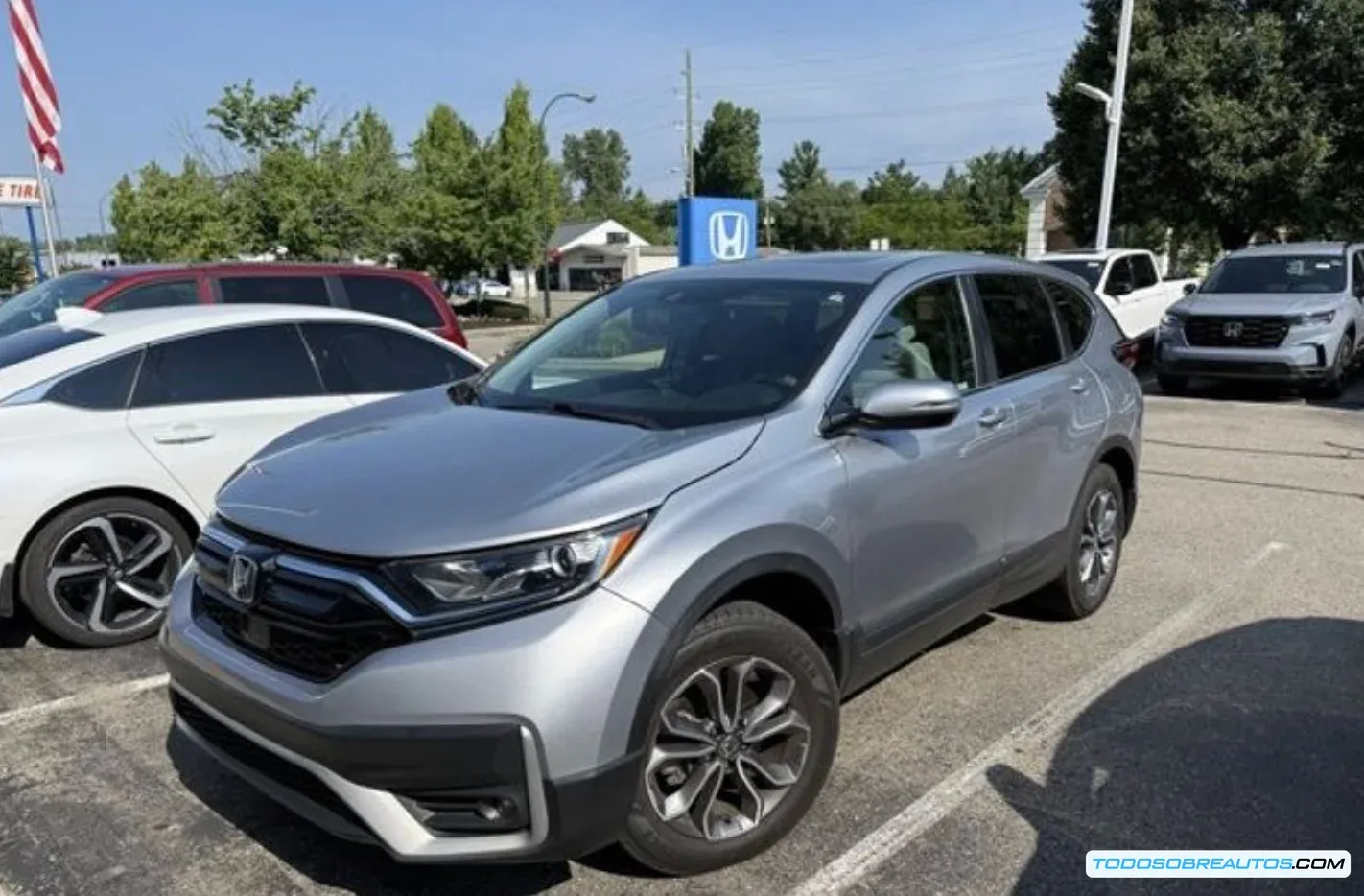 Honda CR-V seminueva en venta, representando un coche seminuevo certificado.