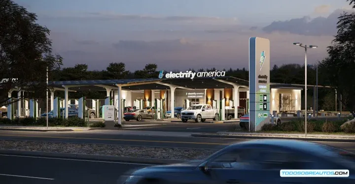 Estación de carga de próxima generación de Electrify America