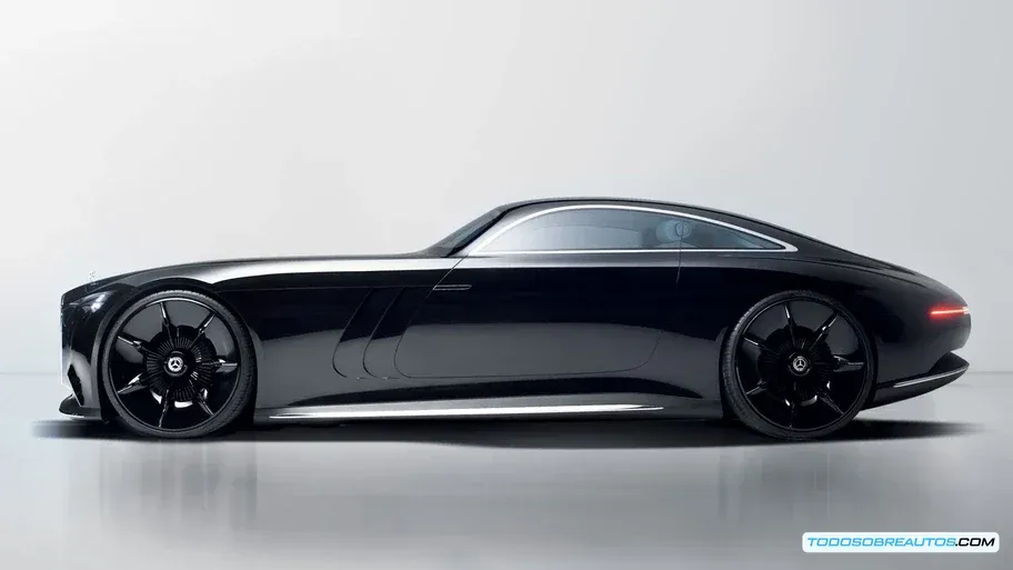 Detalle interior lujoso del Mercedes-Benz Vision Iconic