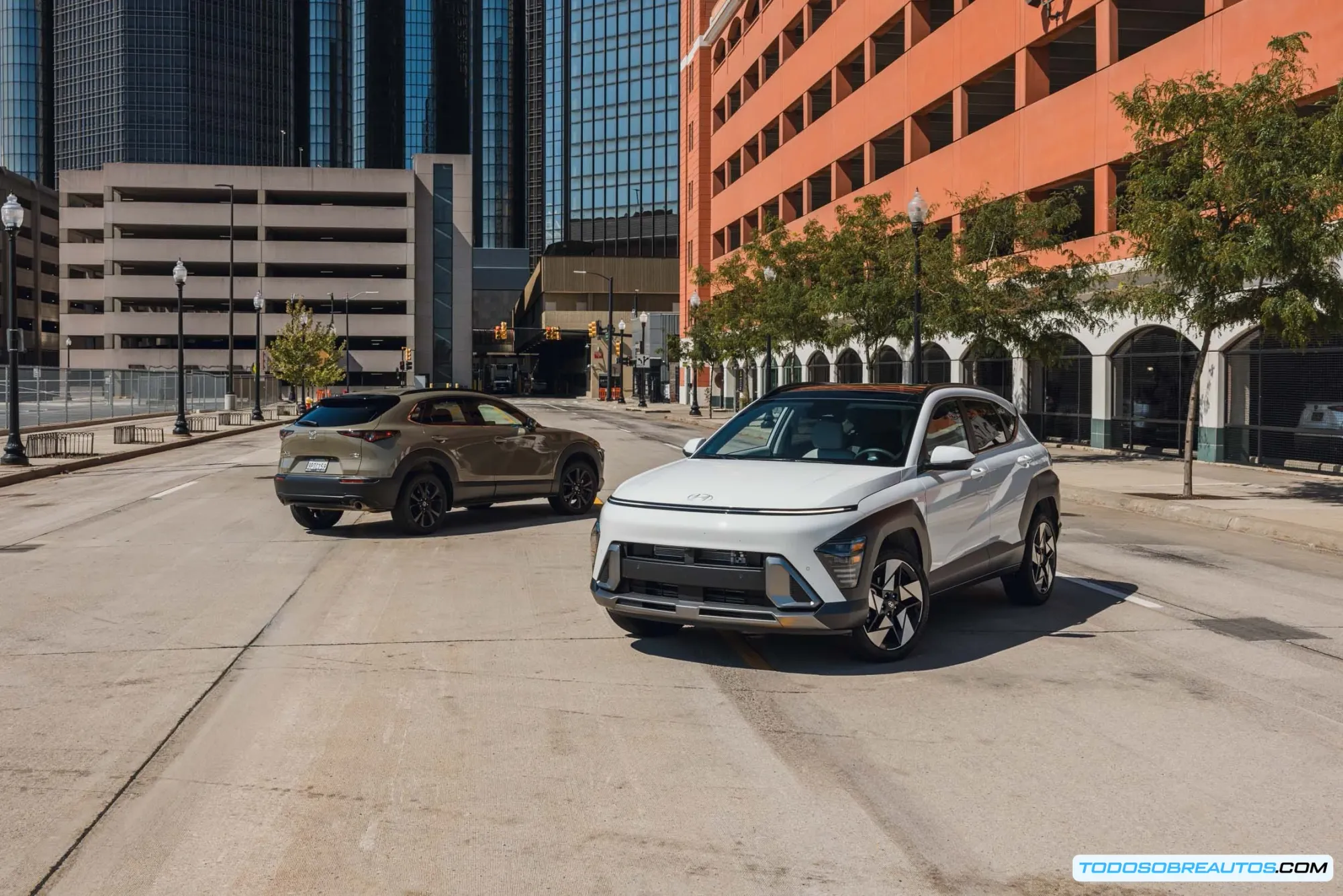 Comparación entre Mazda CX-30 y Hyundai Kona