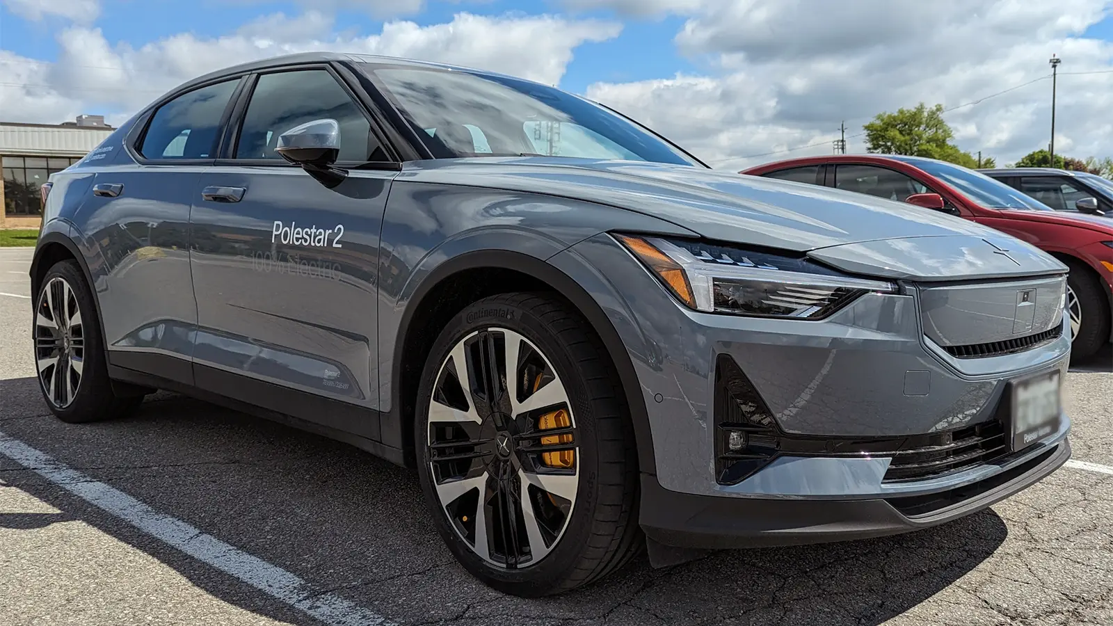 Prueba de carretera del Polestar 2 2024