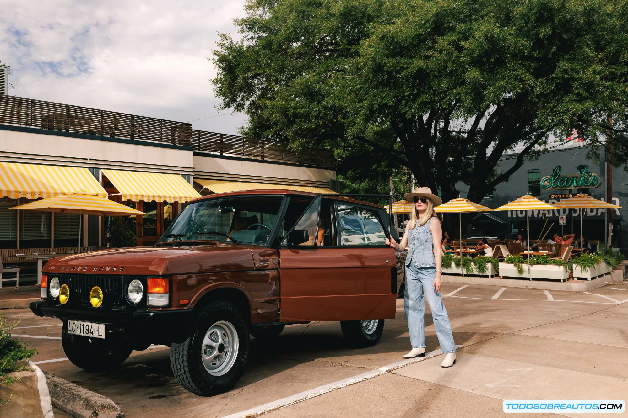 Range Rover V8 modificado para el Camel Trophy.