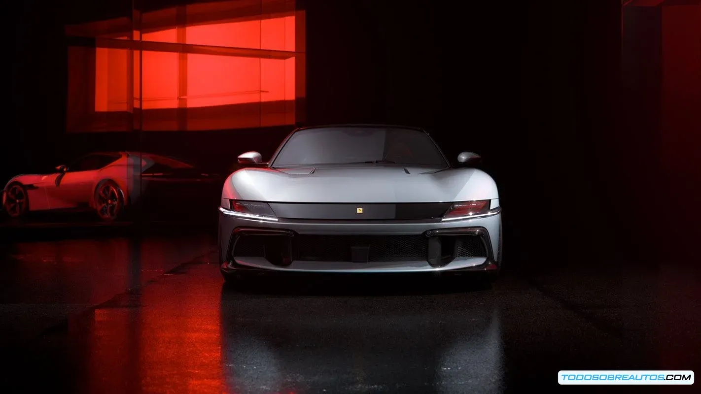 Ferrari 12Cilindri detalle del diseño trasero