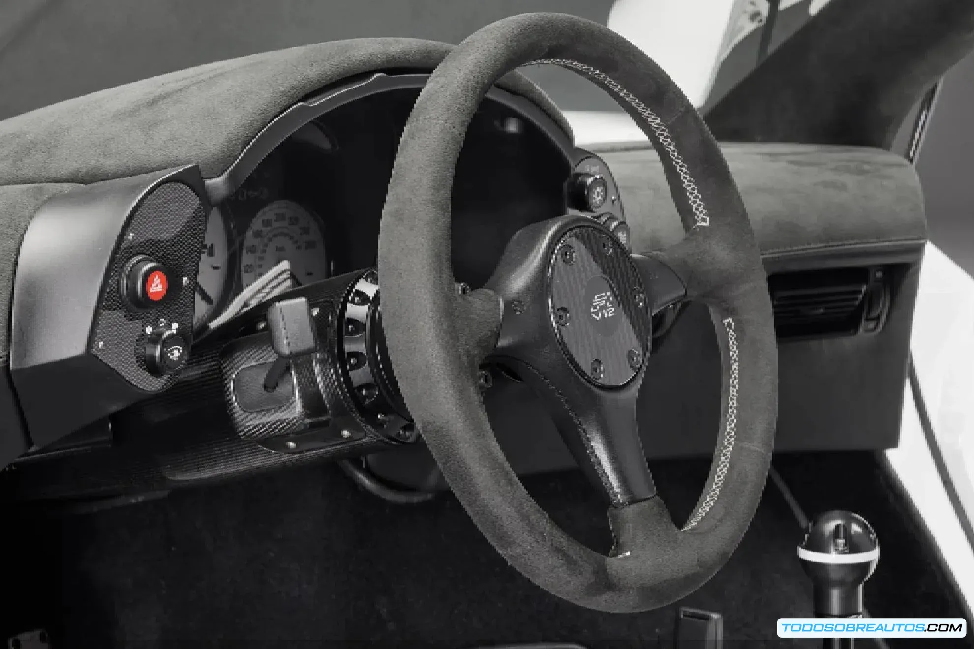 Detalle del diseño exterior del McLaren F1