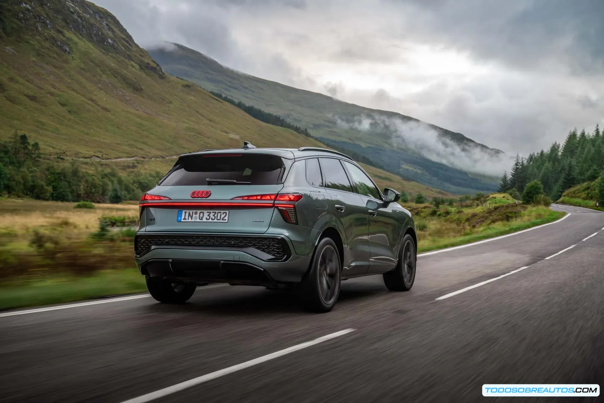 Posible diseño del frontal del Audi Q3 2026