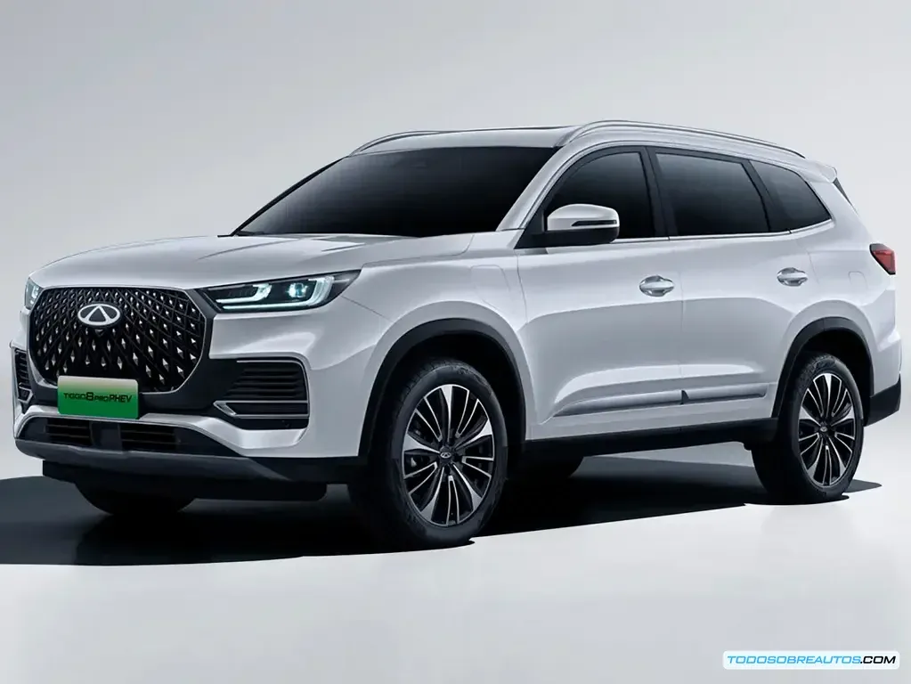 Chirey Tiggo 8 PHEV CSH 2026 vista lateral