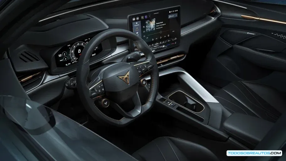 Detalle del interior del Cupra Terramar PHEV 2026