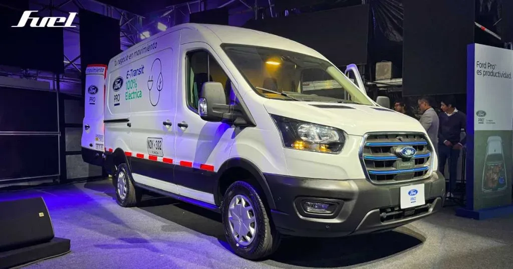 La nueva Ford Transit eléctrica y los servicios Ford Pro ya están en Colombia