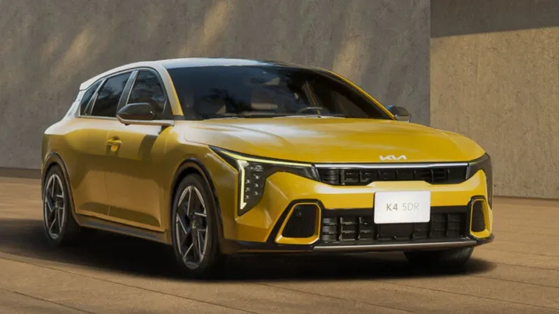 Kia K4 Hatchback 2026: Descubre la Versión Deportiva y Compacta del Nuevo Sedán