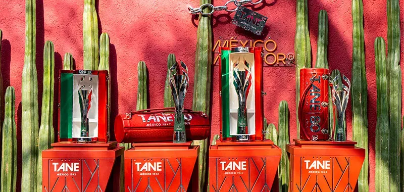 MexicoGP El trofeo del México GP, obra de TANE México 1942