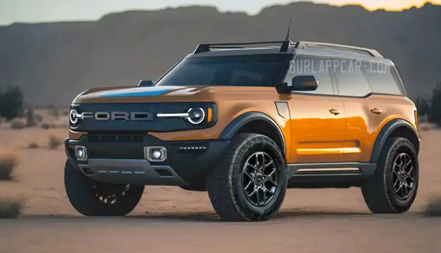 Vehículo Amarillo 2026 Ford Bronco Review