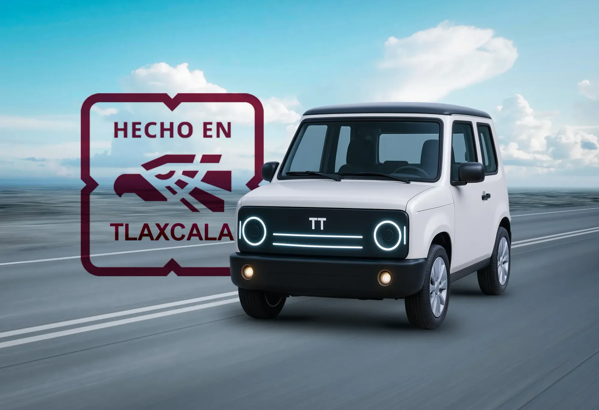 Auto eléctrico Made in Tlaxcala: 100,000 pesos y combustible cero emisiones