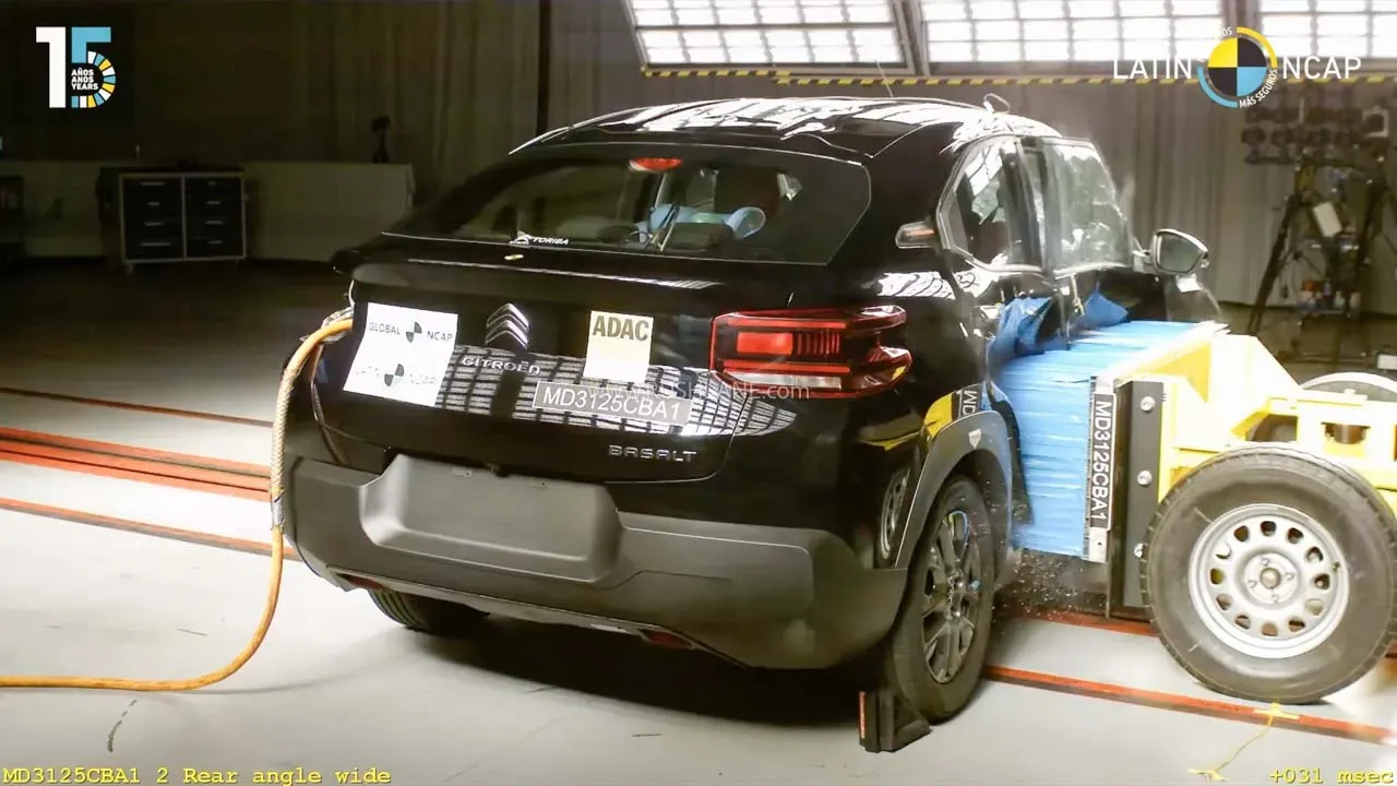 Citroen Basalt Scores 0 Stars In Latin NCAP
