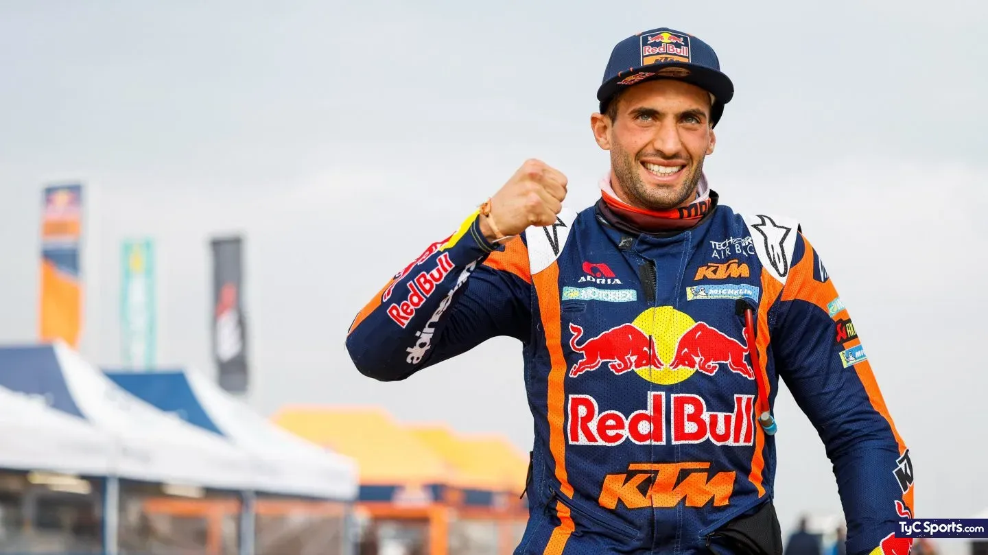 Kevin Benavides ganó el Dakar en motos
