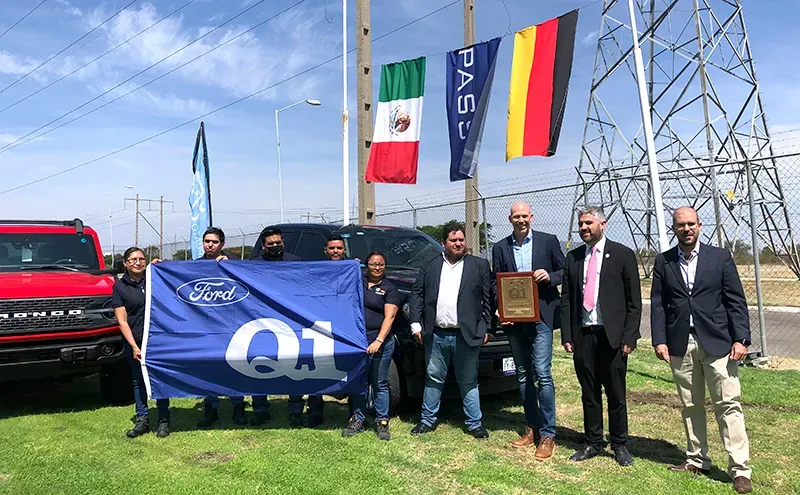 Reciben certificación de calidad Q1 de Ford