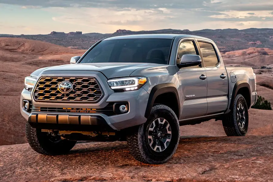 Toyota 4x4 color gris