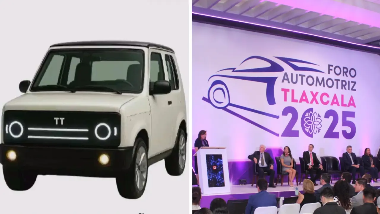 Tlaxcala presenta "Totalmente Tlaxcalteca", el primer auto eléctrico mexicano
