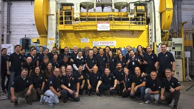 megaprensa histórica Toyota
