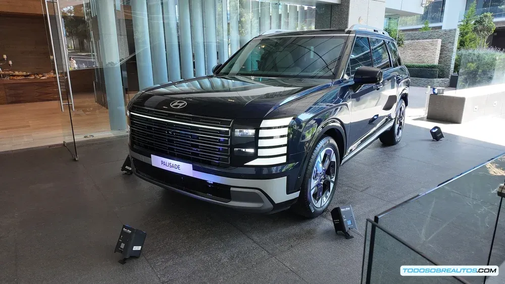 Detalle del motor híbrido de la Hyundai Palisade 2026