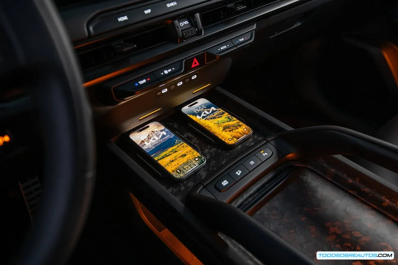 Kia Telluride 2027 X-Pro detalles en negro brillante