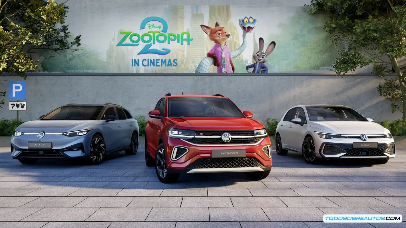 Volkswagen ID. en el mundo de Zootopia