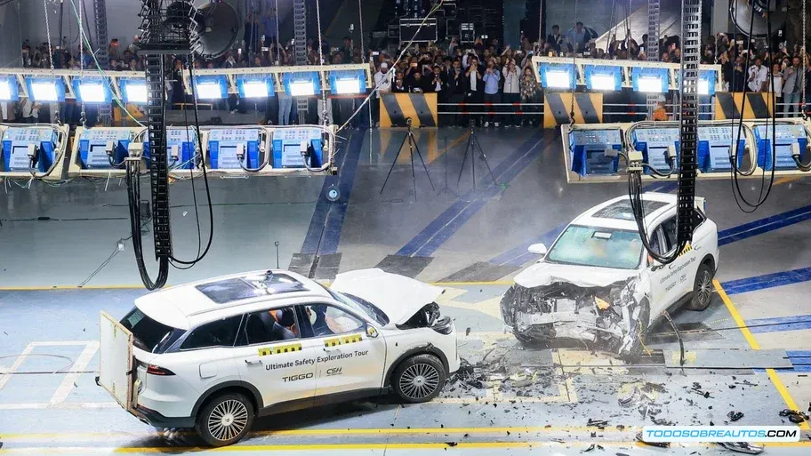 Chirey Super Hybrid en EV mode