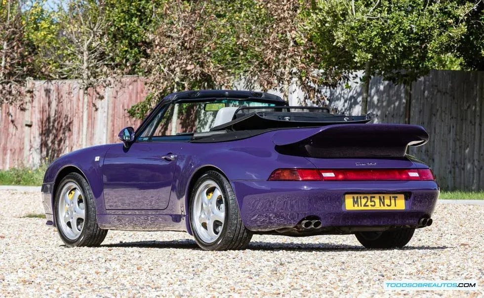 Porsche 911 Turbo 993 Cabriolet Sonderwunsch vista lateral