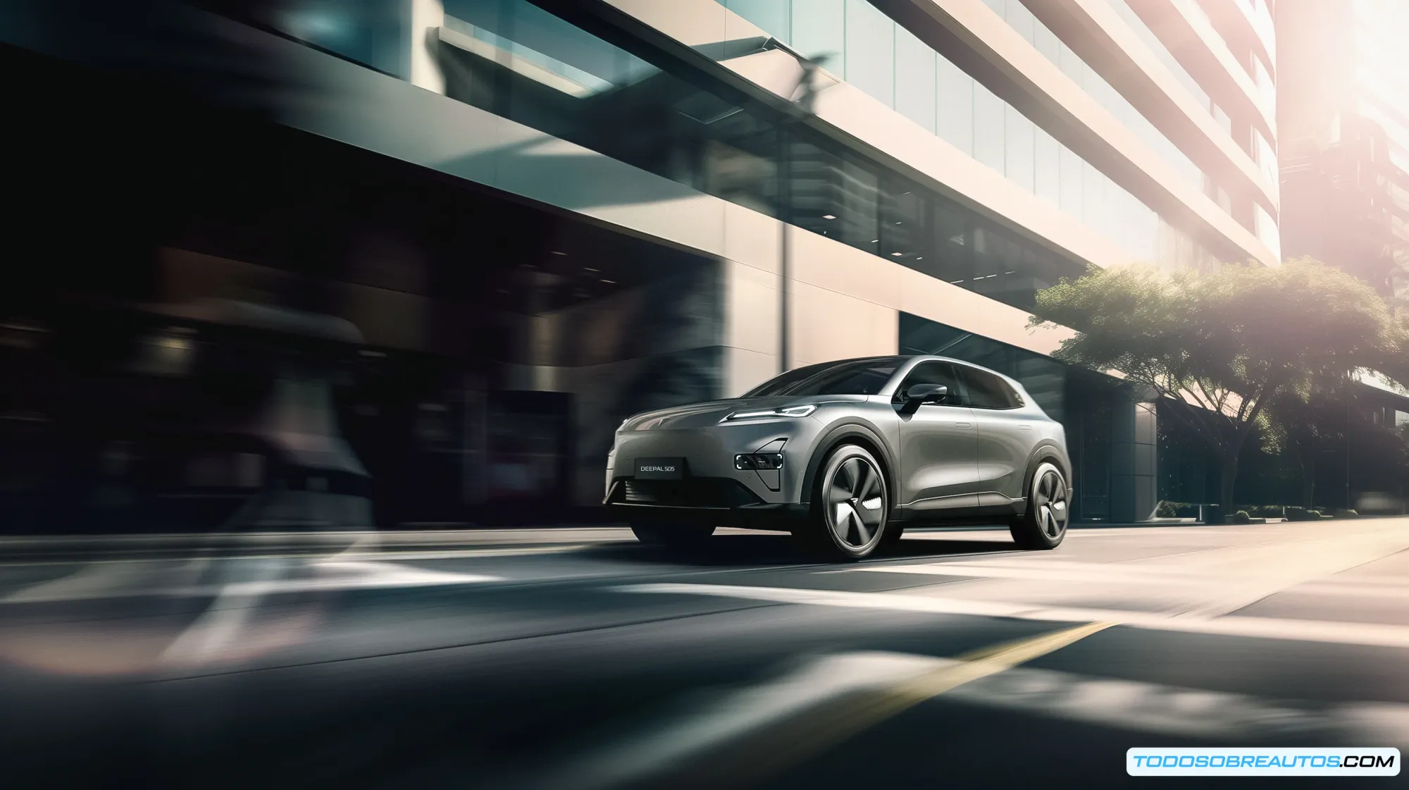 Deepal S05 REEV vista lateral