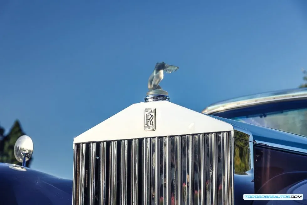 Rolls-Royce Silver Wraith con techo de Perspex mostrando la visibilidad panorámica.