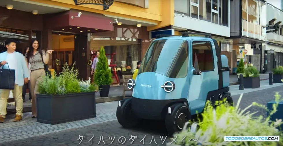 Daihatsu Midget X prototipo eléctrico vista lateral